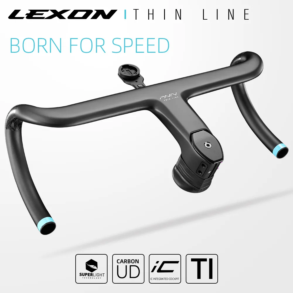 プレゼントを選ぼう！ Lexon 28.6mmロード自転車ハンドルバー365g超軽量 Line Thin パーツ