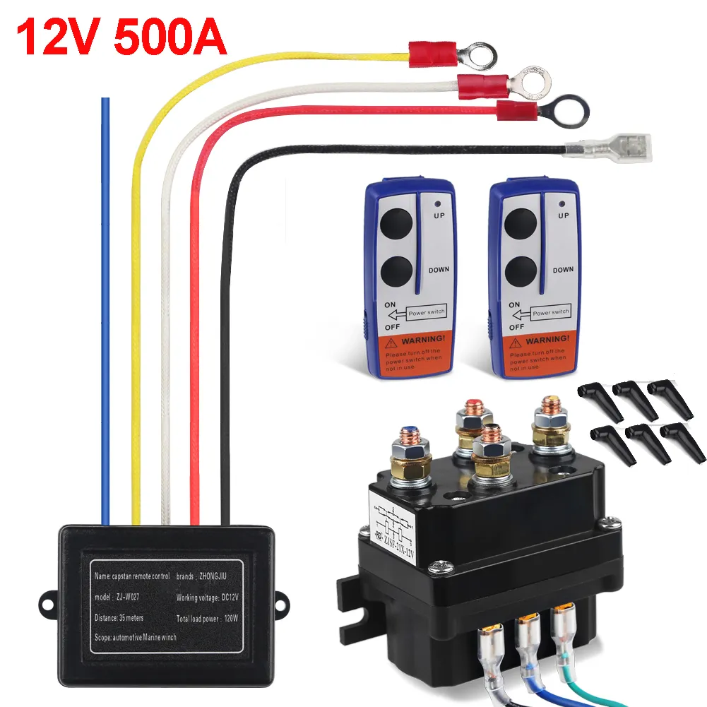 Controlador De Relé Solenoide 12v 500a Para Atv/utv/camión | Meses sin