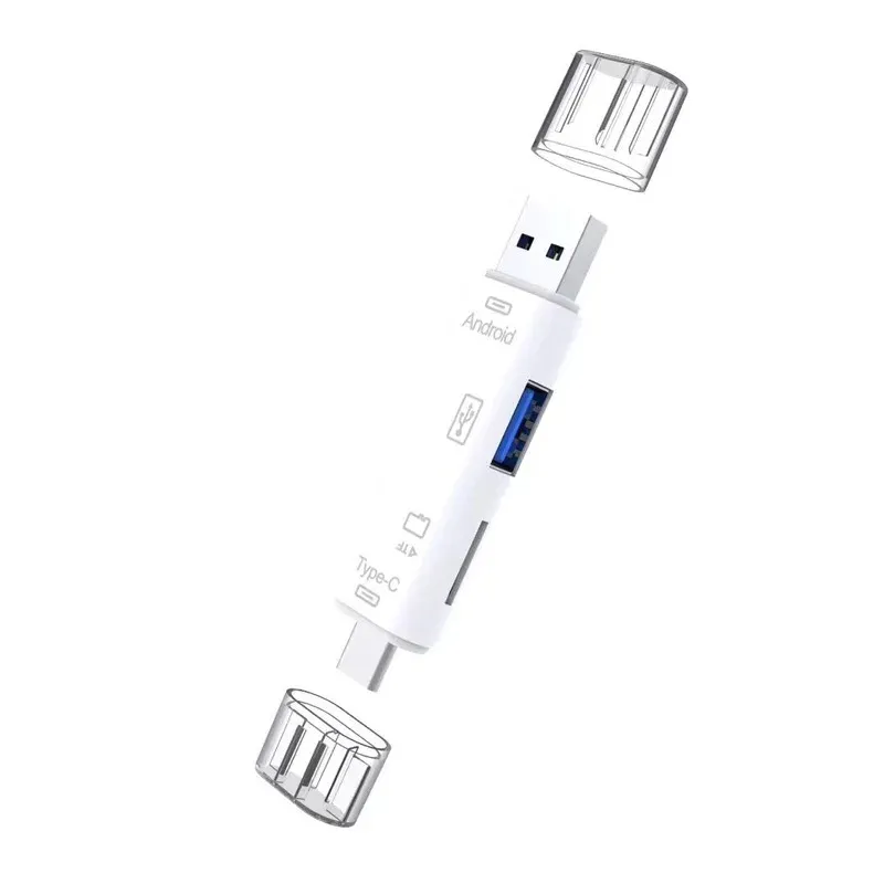 USB Card Reader High Speed SD TF Micro SD -карта Тип C USB C Micro USB Memory OTG HEADER для портачика карт для ноутбука компьютер