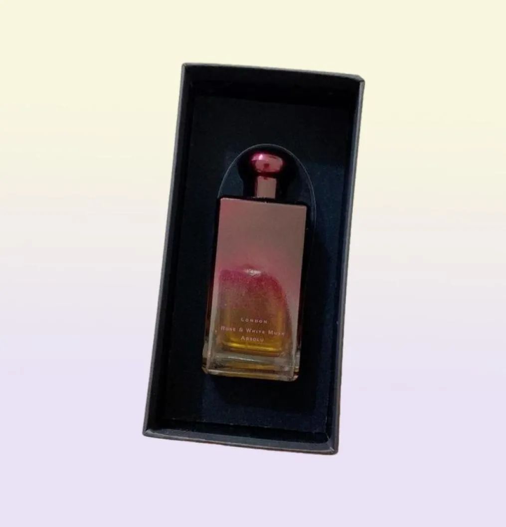 Perfume sólido de alta qualidade rosa branca almíscar absolu 3 4 oz / 100 ml colônia unissex spray bom cheiro com longa última capacidade DHZH18669060