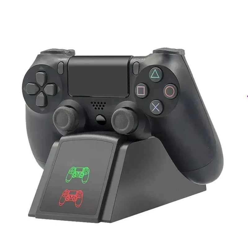 Chargers Charger pour PlayStation4 Contrôleur sans fil Typec USB double station de quai de chargement rapide pour PS4 Joystick GamePads