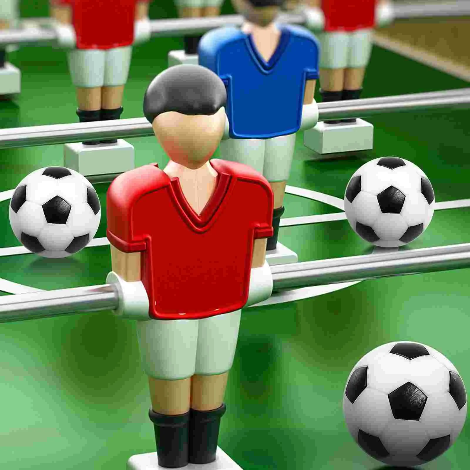 6-Piece Mini Tabletop Football Game: Fun Soccer Toy Set with Balls