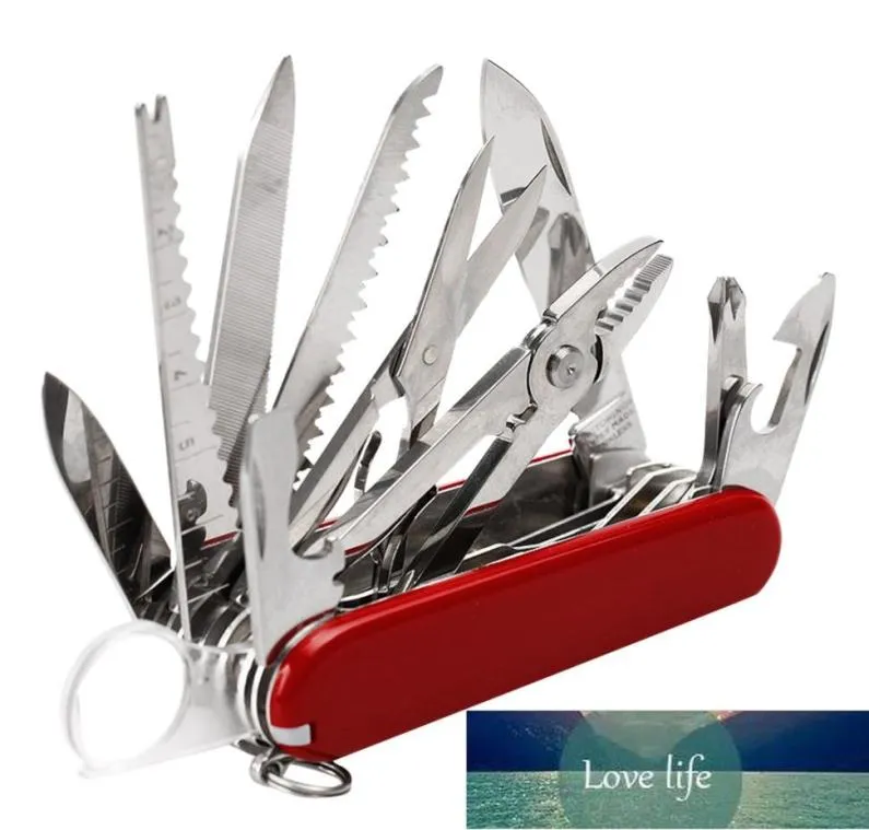 Swiss Survive Pocket Camp Outdoor Multiuso Fold Army Nóż narzędzie MultiTool Multi Tool wielofunkcyjne EDC Gear FAC4720003