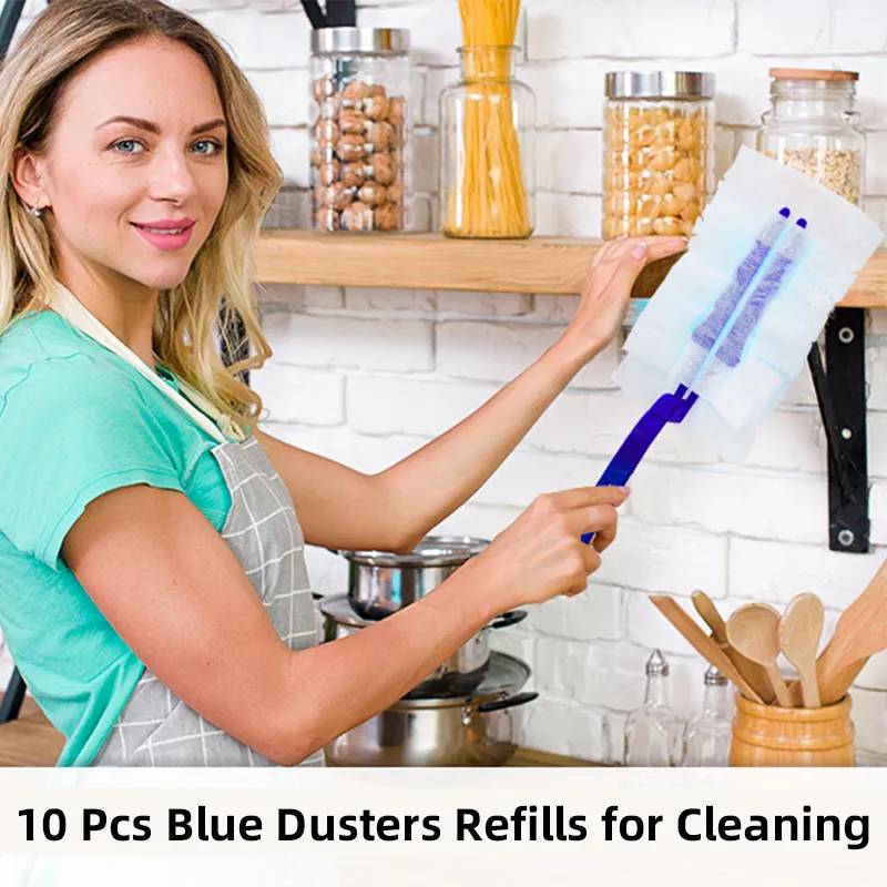 30-Pack Duster Refills - Electrostatic Dust Removal Brush Heads For Electronics, Blinds & Cleaning