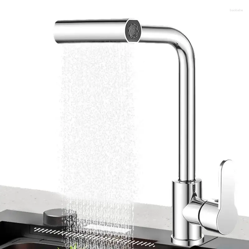 Kitchen Faucets Single Hole Sink Faucet Handle L-Shaped Nozzle For Rinsing The Dishes And