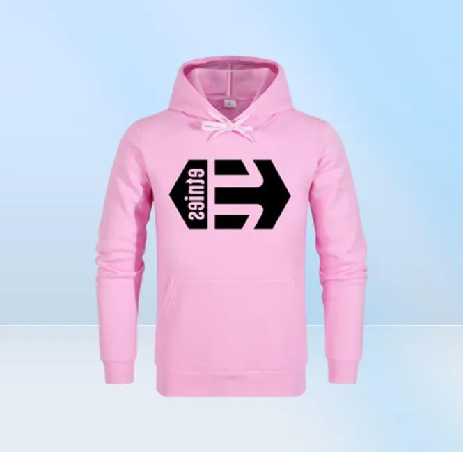 新しいファッションブランドMen039s Etnies Hoodies Men039sプリントスウェットシャツクールなスケートボードフーディージャケットクールストリートウェアヒップホップHO6721579