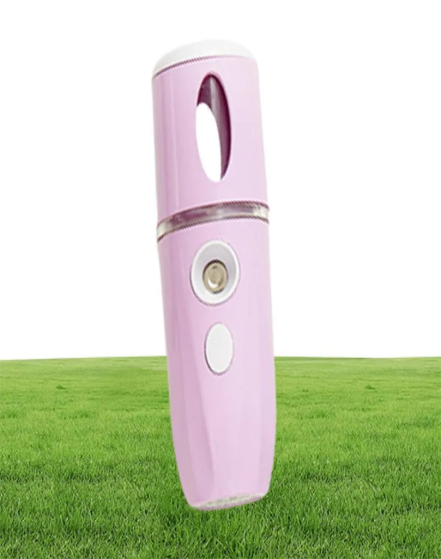 Mini nano -luchtbevochtiger spray Moisturerende schoonheidsinstrument Face Care Sprayer Desinfectie USB FACIAL4390248