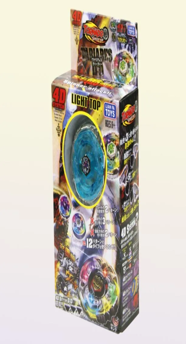 Beyblades Arena Toupie انفجار مع ألعاب LED LED Metal Fusion للأولاد الذين ينبعثون من قمم الدوران الجيروسكوب كلاسيك هدايا 2211186033900