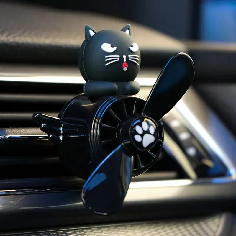Diffuser Prop Car Air Freshener Diffuser Pet Style Air Outlet Retro Pilot Rotating ...