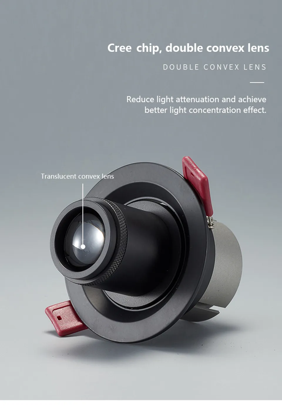 Led Spotlights Focusable Zoom Spotlight Adjustable Focusable LED Recessed... From Ddmymaster ...