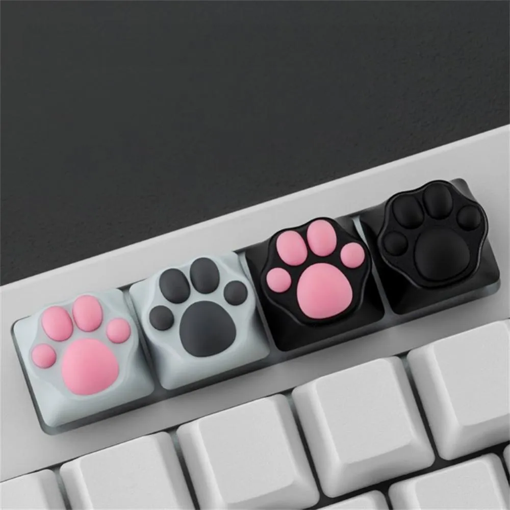 Tastiera tastiera da tastiera di gatto Ryra Girl amante ragazza adorabile in alluminio in lega di tastiera Keycap Accessori per le forniture
