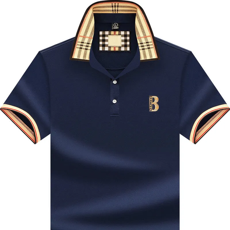 High Quality New Mens Top Embroidery Fashion Polo Shirt Short Sleeve Solid Color Mens Camisas Polos Shirt M 4XL From 18 61 DHgate