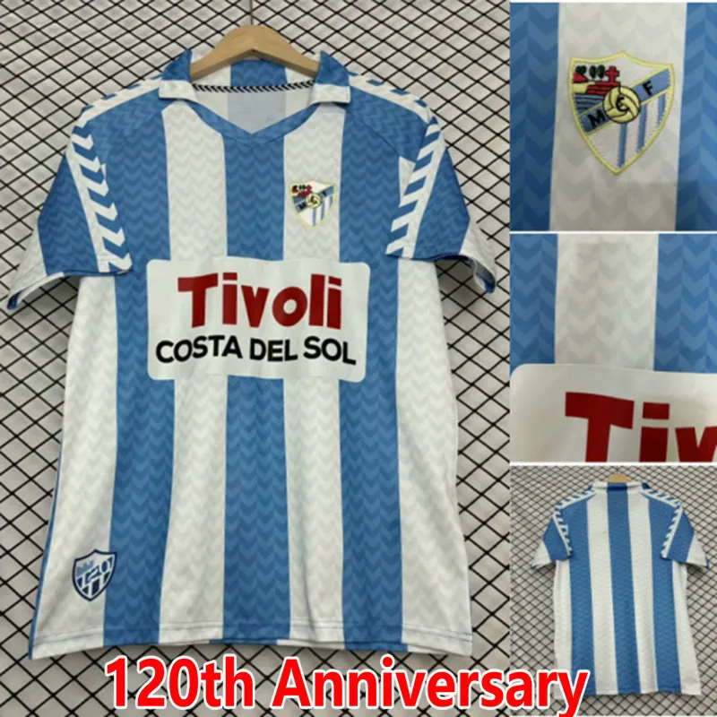 2024 2025 Camiseta Malaga CF Soccer Jersey 120 Aniversario Remak