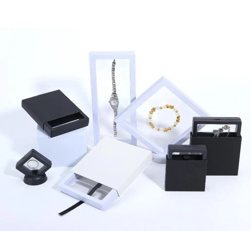 PE薄膜サスペンションディスプレイボックスリングネックレス用ブレスレットイヤリングパッケージボックス用ジュエリー2262735用