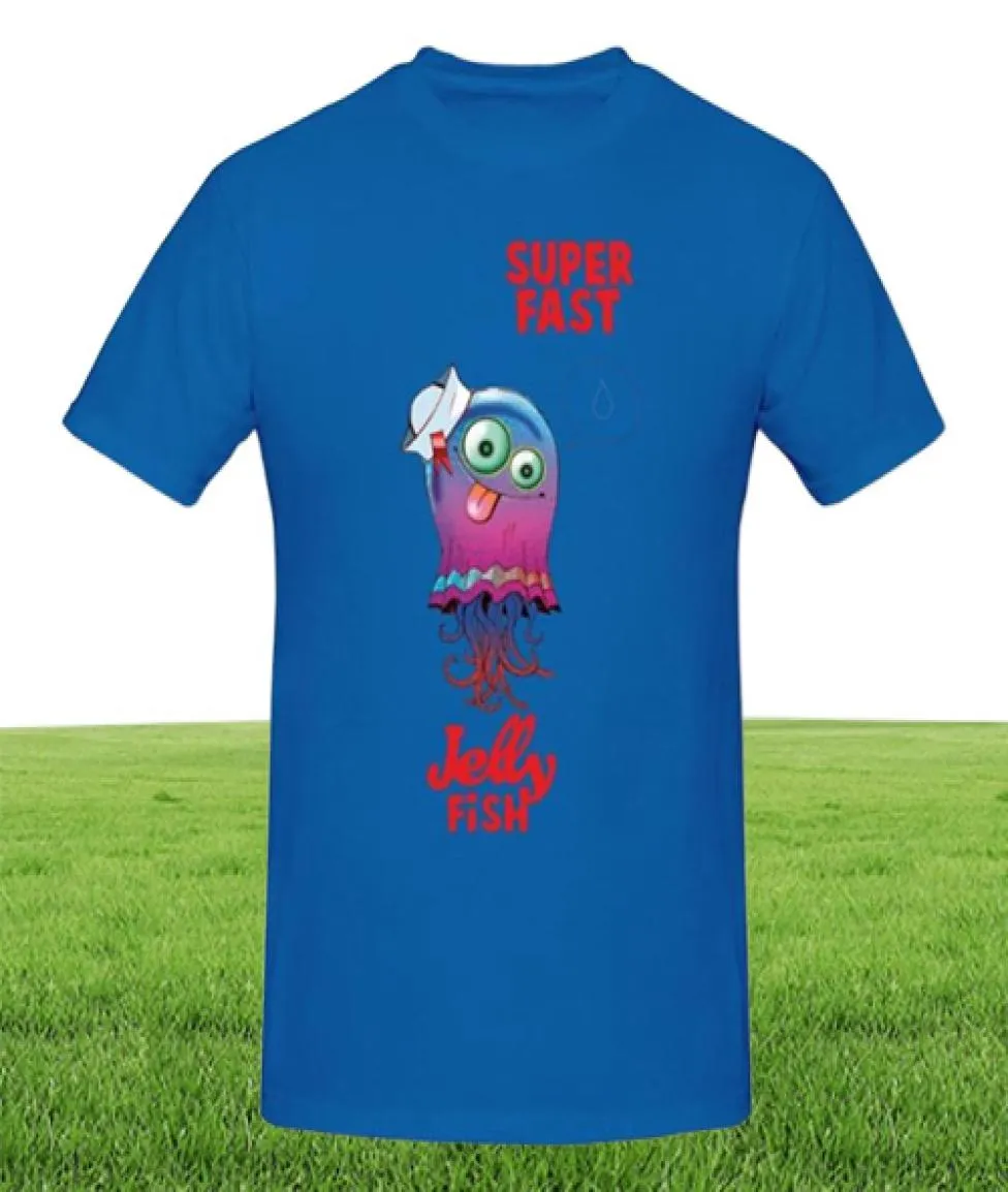 Men039s T koszule Gorillaz Shirt Superfast Jellyfish Tshirt Zagraniczona strej strejowa bawełniana krótkie rękawe druk męski Tshirt5382601