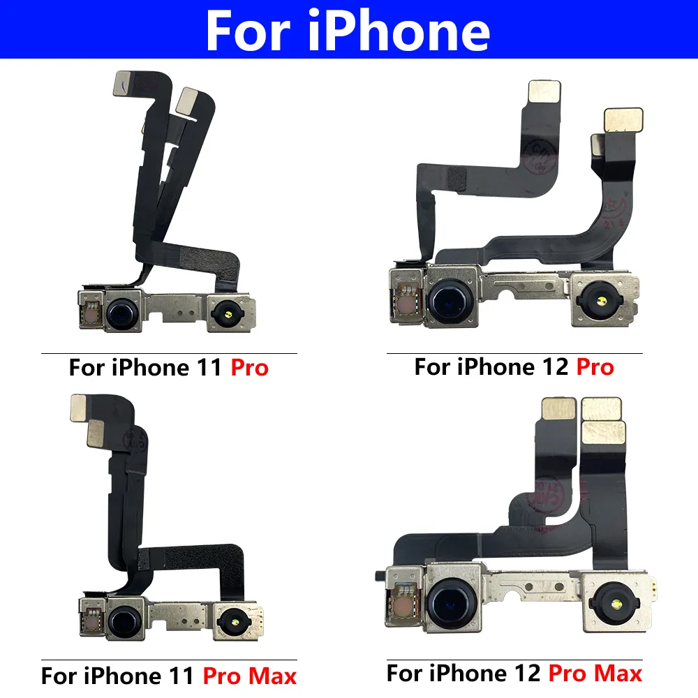 Oryginalny nowy przedni aparat na iPhone 11 12 13 14 Pro Max plus mini przedni kamera elastyczna