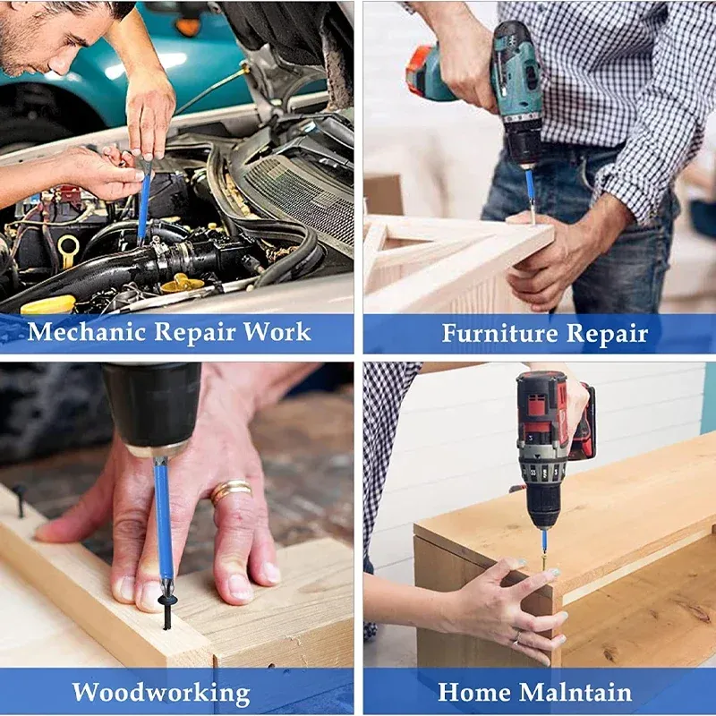 Punte Cacciavite Impatto Set 5 Punte Per Avvitatore A Impatto PZ2 Da 152mm Compatibile Con A 821838 - Foto 7