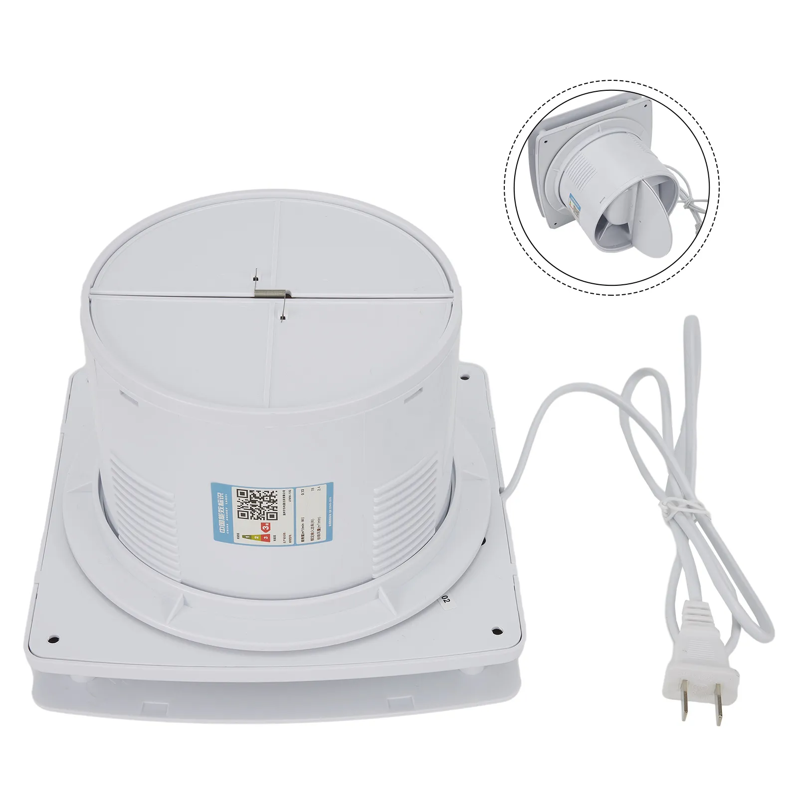 6Inch High Exhaust Fan Toilet Kitchen Bathroom Han... - Vicedeal