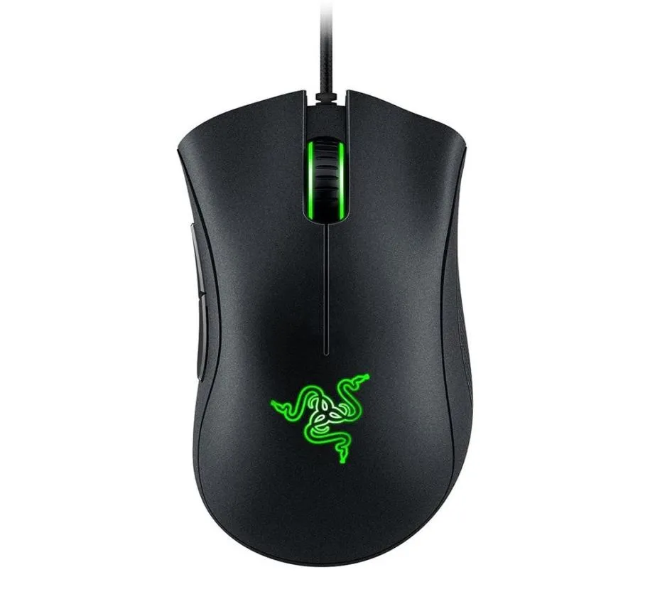 Razer DeathAdder Chroma 10000DPI Gaming MouseUSB Wired 5 Buttons Optical Sensor Mouse Razer Mouse Gaming Mice With Retail Package8887119