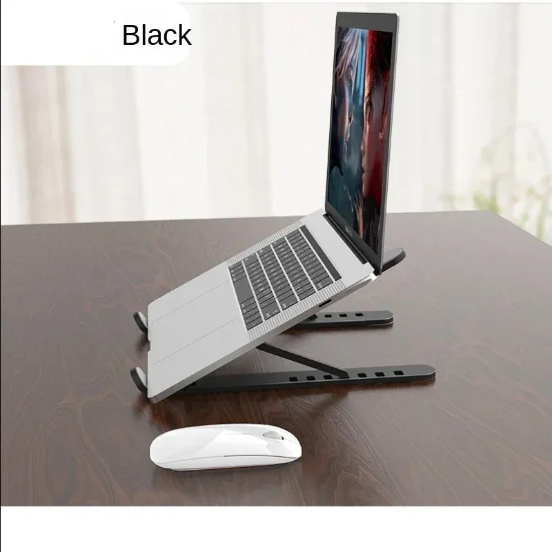 Laptop Stand para MacBook Pro Notebook Stand dobrável Liga de alumínio/comprimido de plástico Placket Laptop titular para notebook