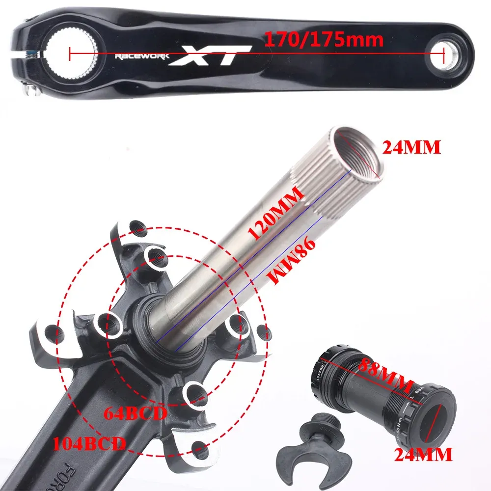Bike Crank 48T 49T - Lightweight Chainwheel For Road Cycling