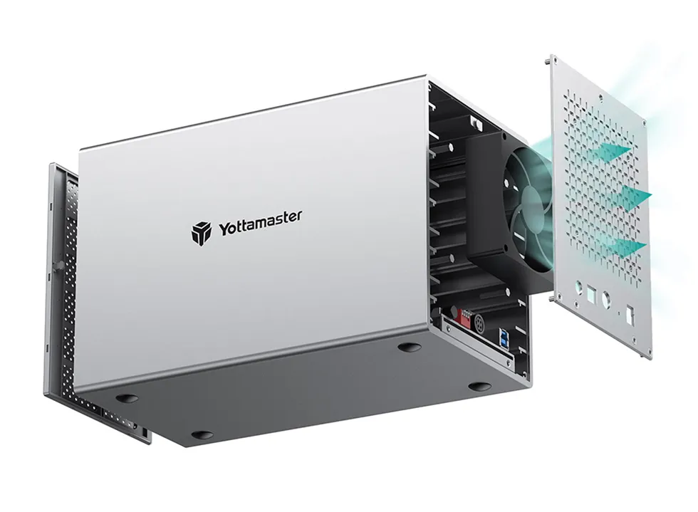 Yottamaster 5 Bay SATA Hard Drive Enclosure 2.5/3.5 From