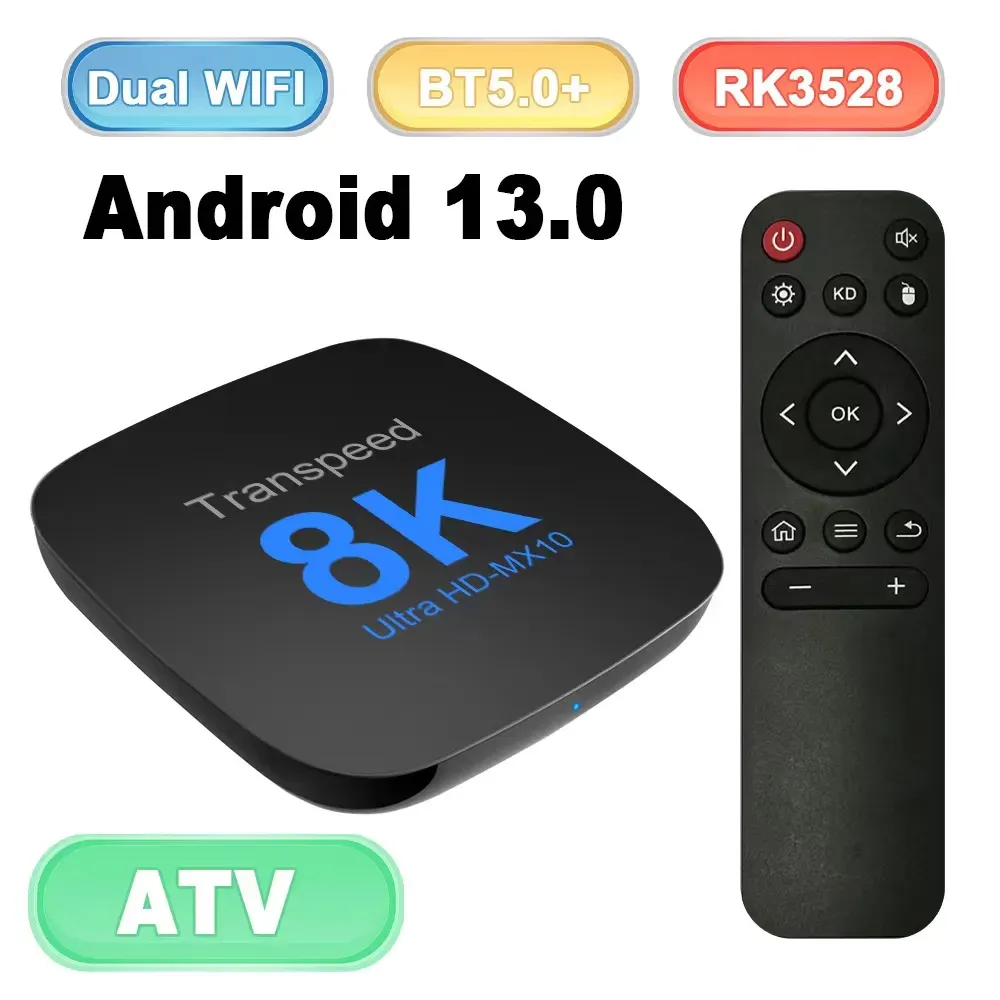 Android 13 TV Box: 4GB/128GB, 8K/4K, Dual-WiFi Guide