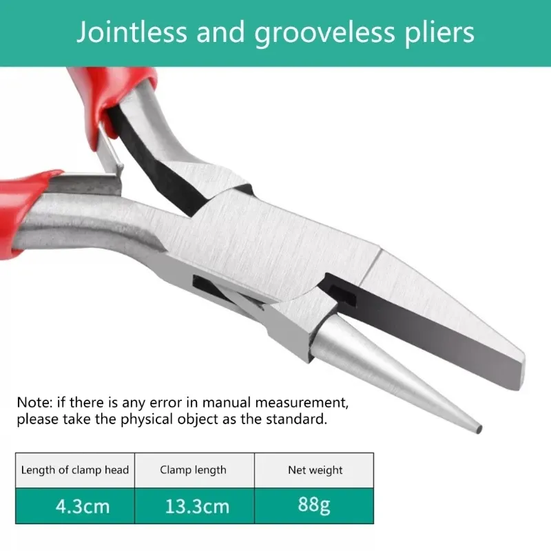 Half Round Concave/Grooved Forming Pliers - Jewelry Making & Craft Bending Tool, 13cm