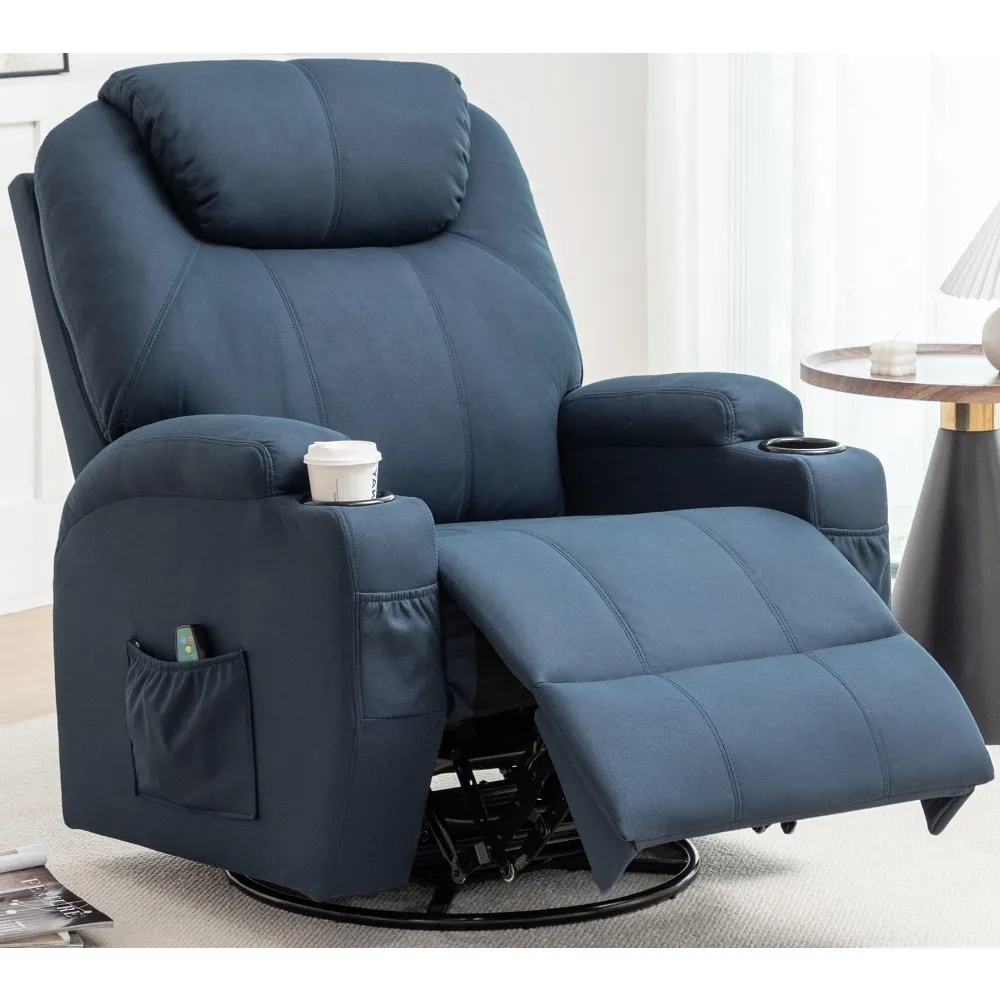 Rectangle Rocking Sofa L Shaped Sofa With Recliner: Rocking Chair Sofa With Massage And Heat ...