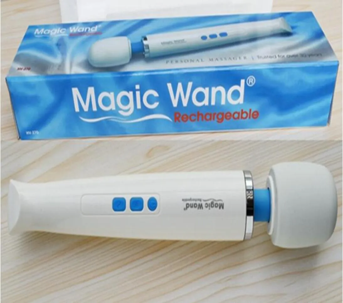 New Magic Wand Powerful AV Vibrators ReChargeable Full Body Personal Massager HV270 Female Masturbation Product Adult Sex Toy8209539