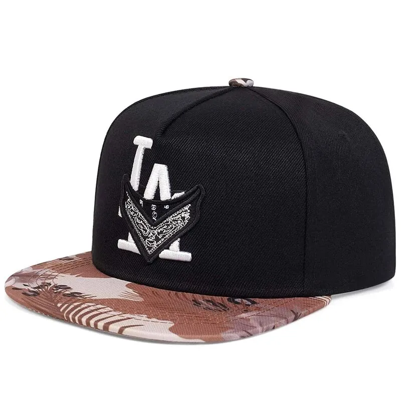 Adjustable Unisex Hip-Hop Baseball Cap with Ninja Embroidery