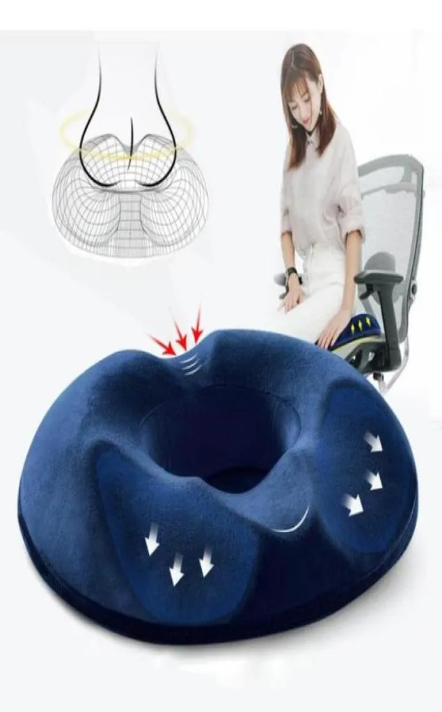 PASSOGGIO DI ALLINGMENTO spinale per sollievo dalla seduta del dolori di comfort di memory foam cuscino cuscino da ufficio traspirante DH079415593