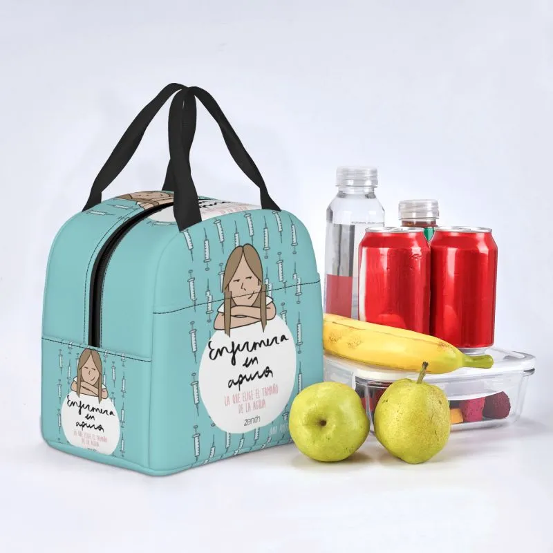 Enfermera En Apuros Womens Insulated Balanced Day Lunch Bag Portable Cooler For Medical Professionals Doctor Nurse And Picnic Tote Bag From Coisinistore 53.78 DHgate.Com