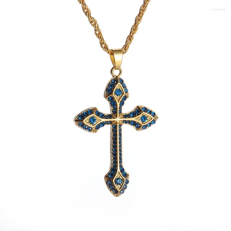 Colliers pendentifs Colliers religieux de la femme Zirconie Collier Collier Girls Lucky Charm Bijoux Guardian Beau cadeau
