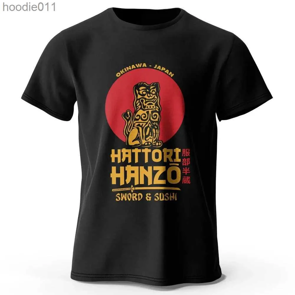 Felpa con cappuccio maschile Hattori Hanzo Stampato T-shirt classico di cotone puro al 100% Classica harajuku Adatto per le cime dell'affari sportiva maschile C24325