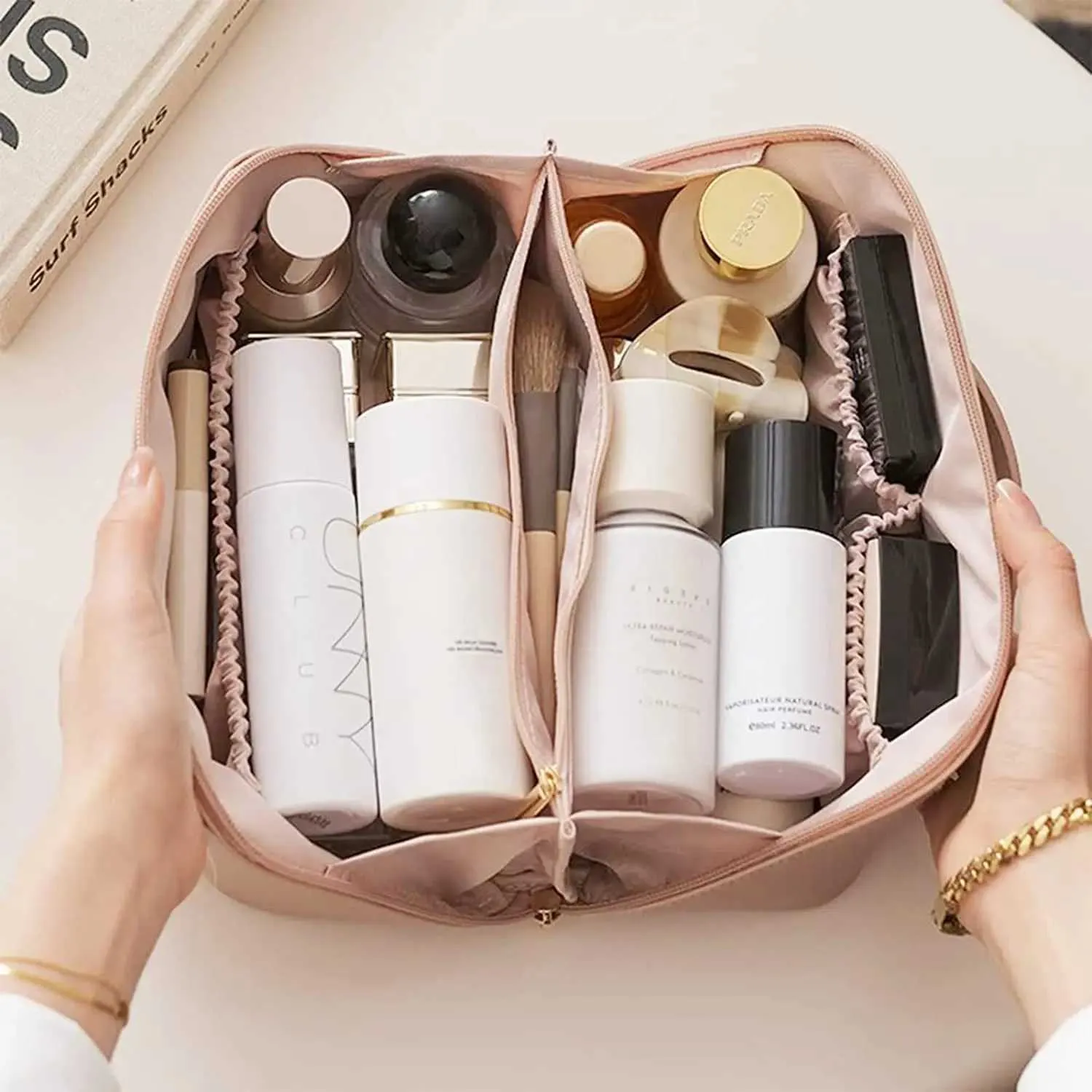 Personalized PU Cosmetic Bag, Monogrammed Makeup... From Wabisacbi, $4.6 | DHgate.Com