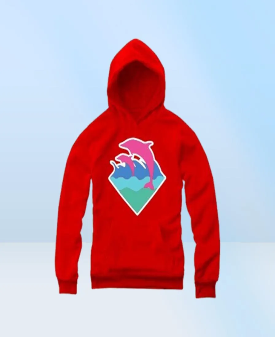 Mode män modekläder rosa delfin hoodies tröja för män hiphop sportkläder hel m4xl6473455