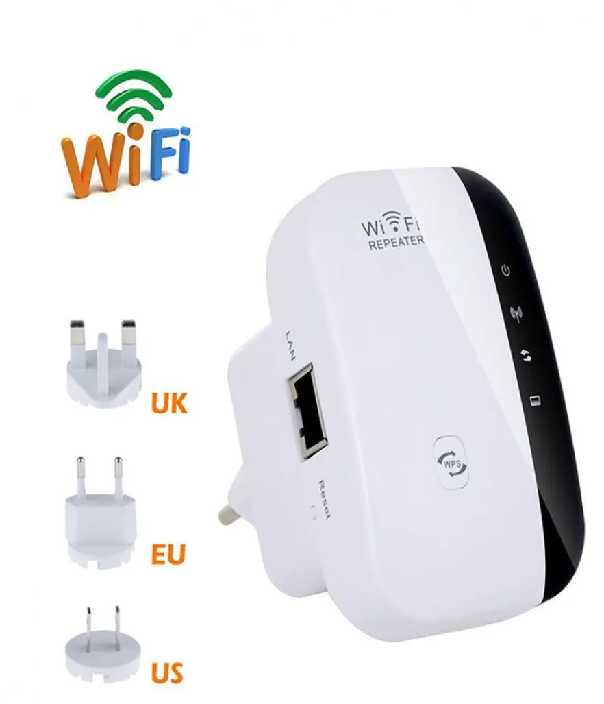 Routeur de répétiteur WiFi sans fil Router du routeur WiFi Finders Signal Amplificateur 300 Mbps Booster 24G Wi Fi Ultraboost Point d'accès EPA5727491