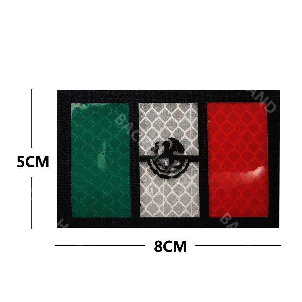 BASSI DI RACCHIO 3D FLAGGIO MESSICO CAMPO RACCORA IR FLAG DI MEXIMANO RIFRESEVE APPLICA DI EMITALE MILITARI