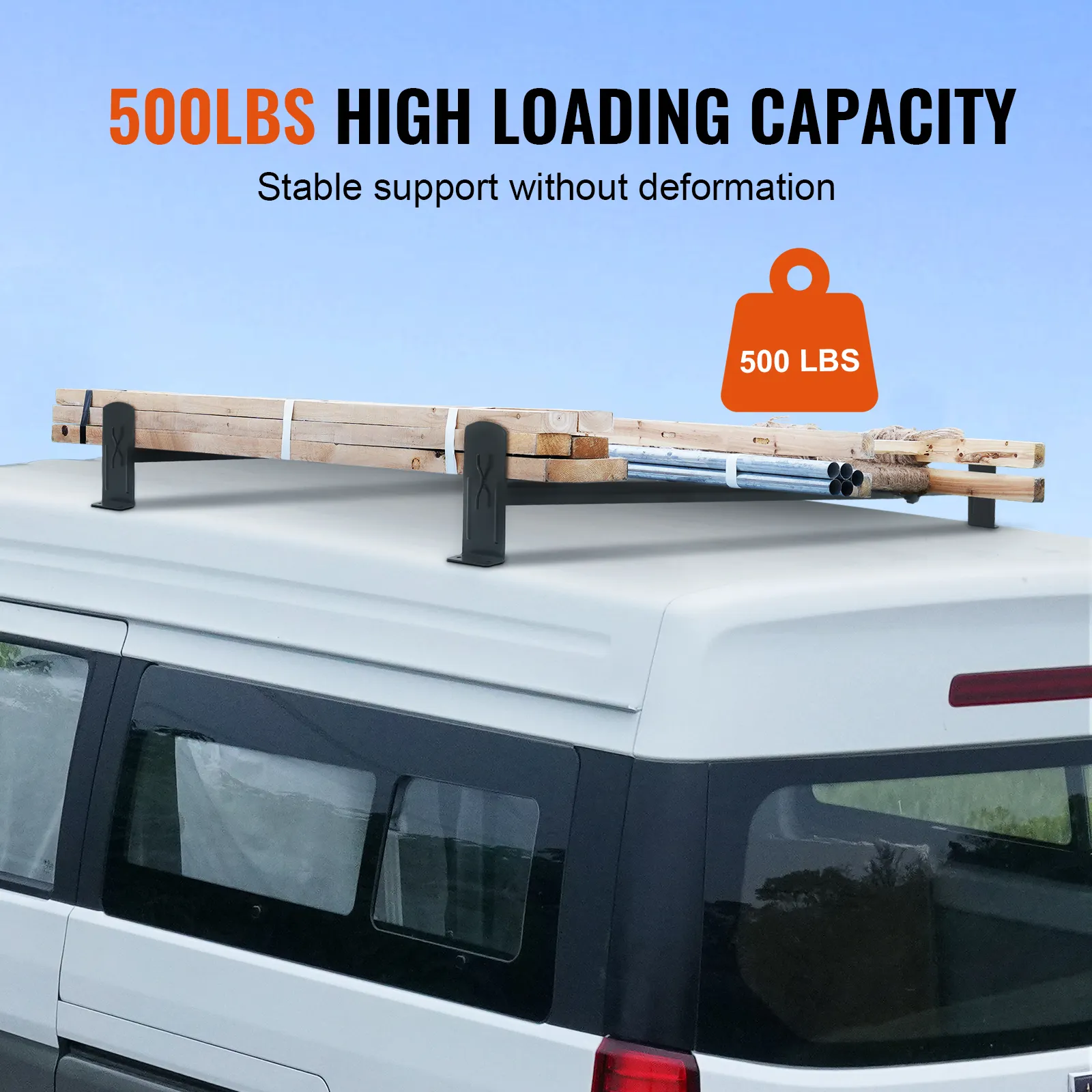 750 Ladder Rack VEVOR Van Roof Ladder Rack 400/500/750 LBS Capacity ... From Ddmylucky ...
