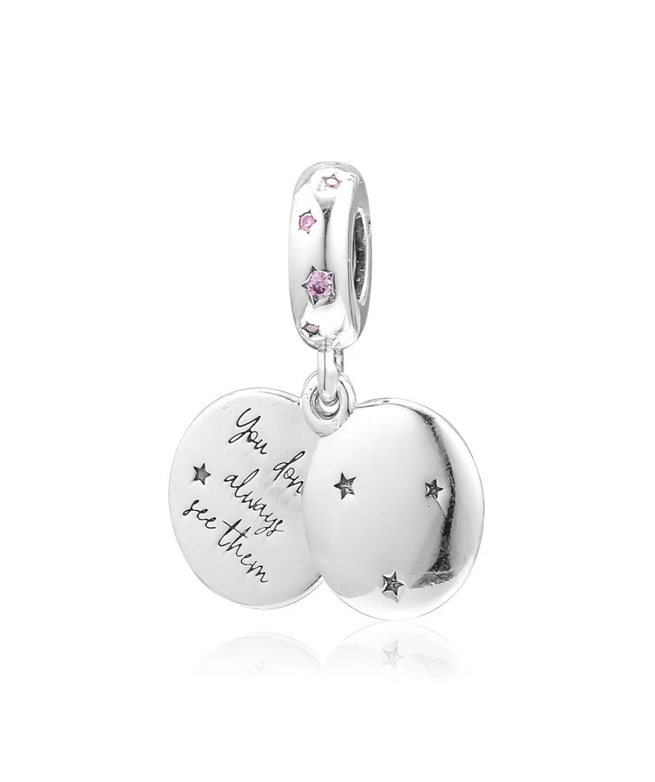 2019 Mother039S Day 925 Sterling Silver Jewelry Forever Sisters Dangle Charm Beads fits Ra Braceletsネックレス