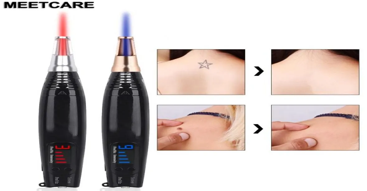 LED Scar Tattoo Removal Pen Frecle Mole Dark Spot Posment Tattoo Removal Machine Machine Pro Peicosecond Pen8106657