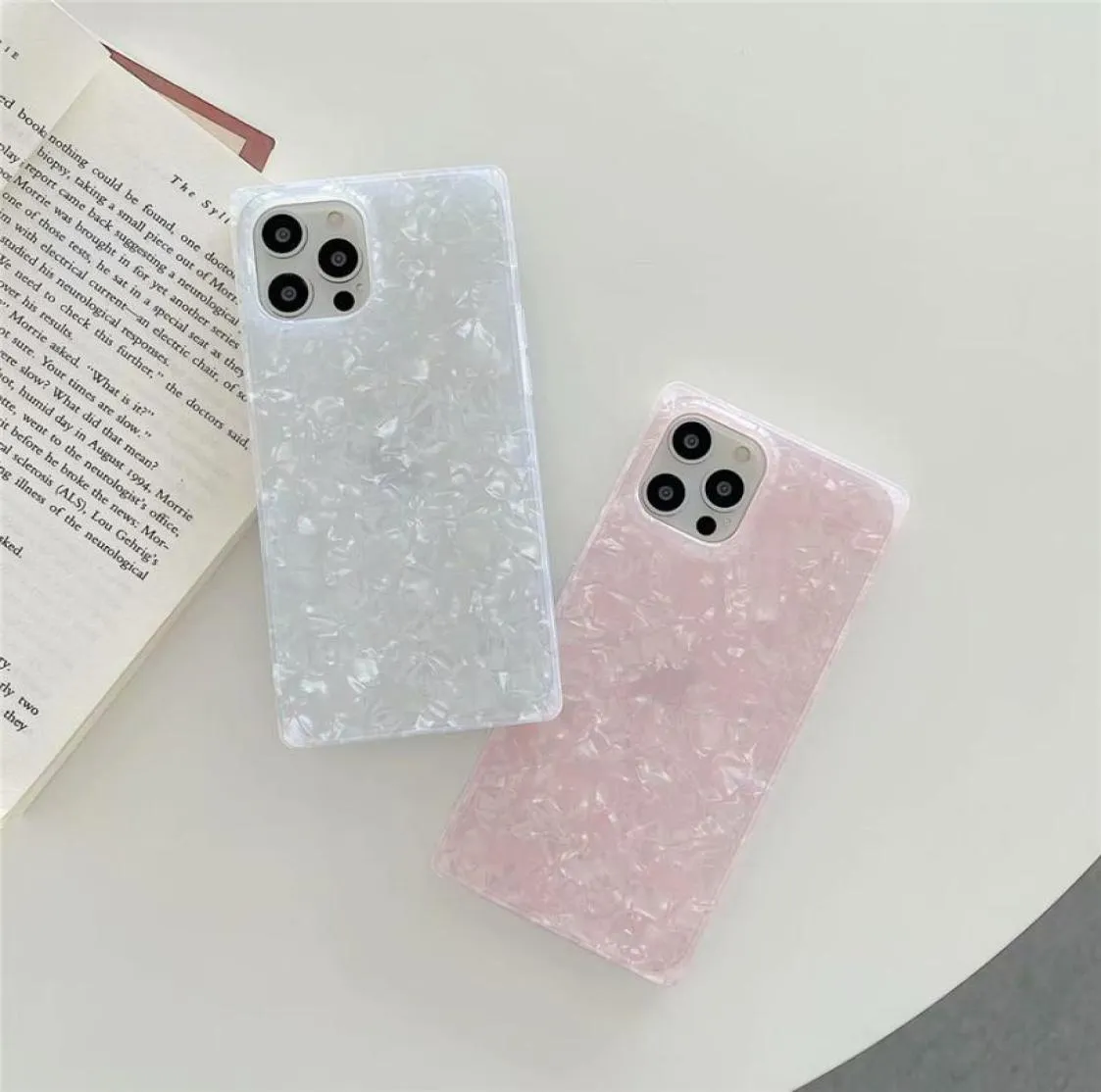 Square marble Phone Cases For iPhone 13 12 Mini 11 Pro X XS Max XR 8 7Plus Bling Kickstand Crystal Cover Back70889826570736