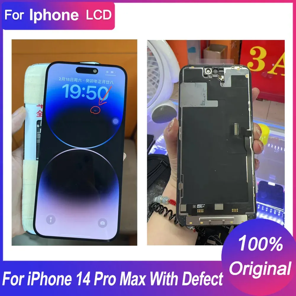 iPhone 14 Pro Max LCD Screen Replacement Original Defect
