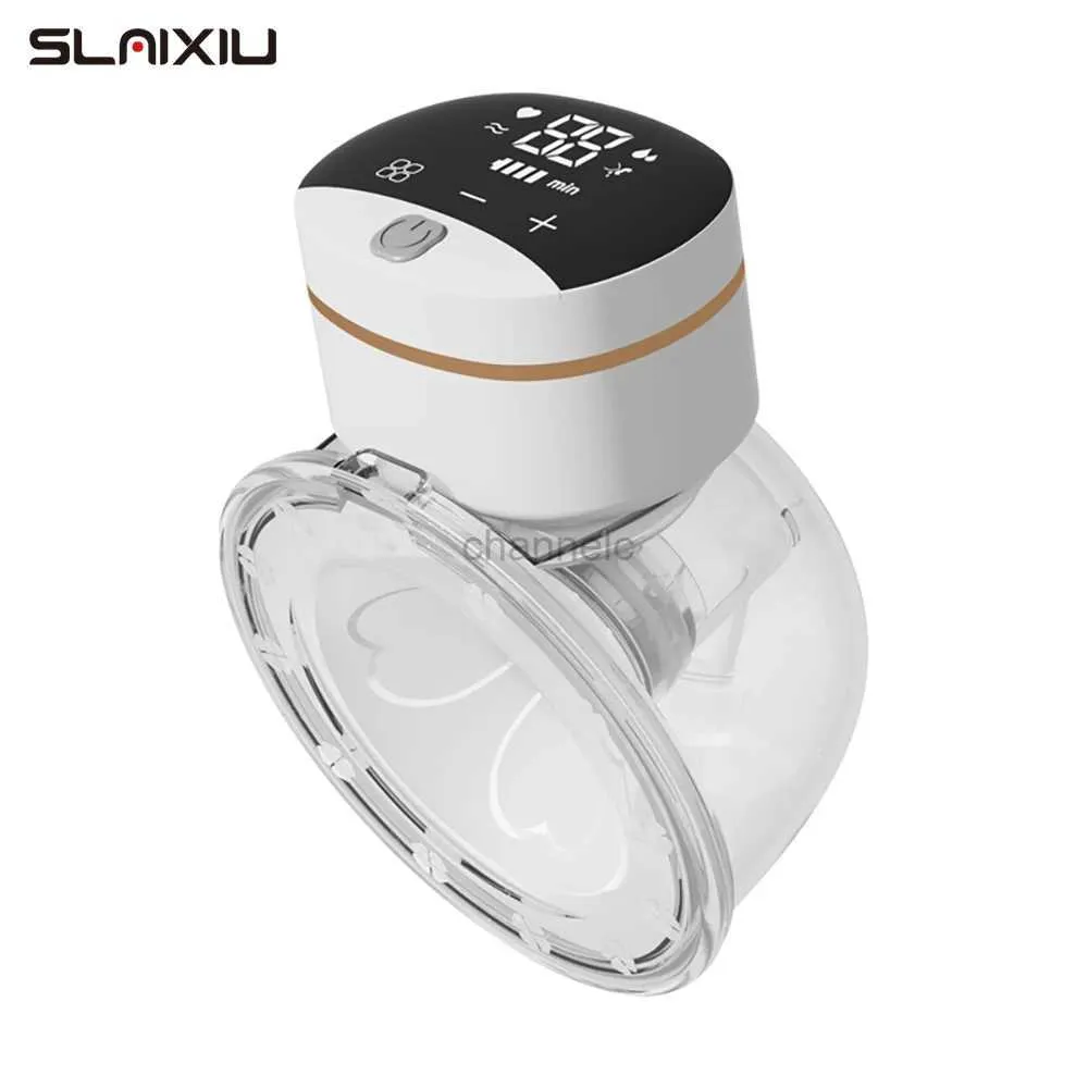 Breastpumps Portable Electric Breast Pump Silent Wearable Hands-Free Newborn Comfort Milk Extractor Automatic Milker BPA Free Breastfeeding 240413