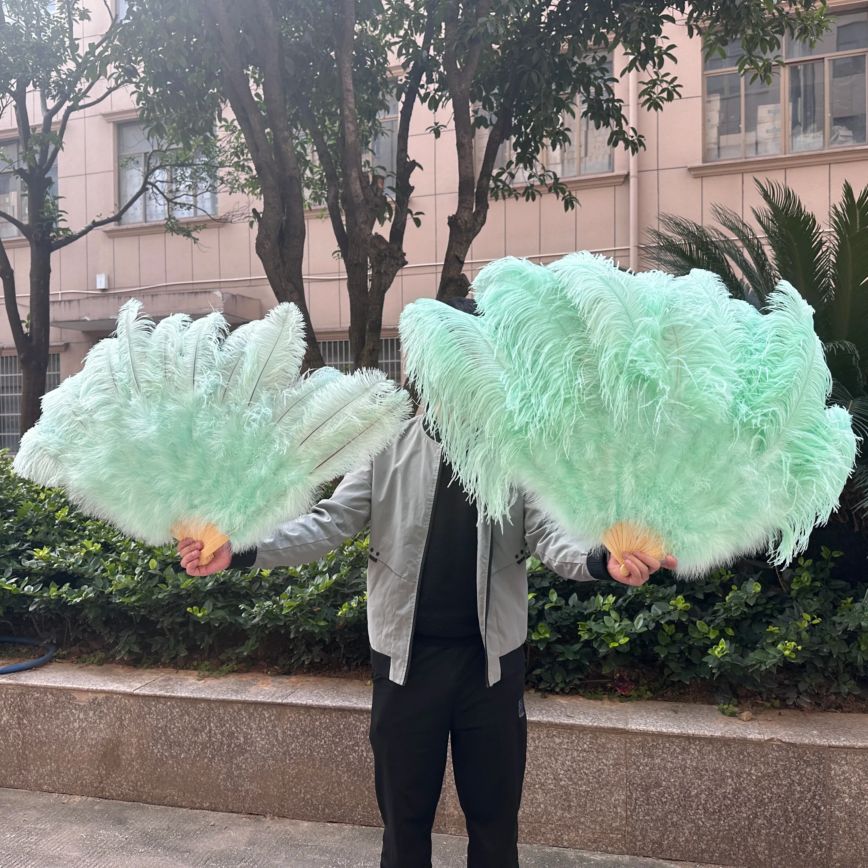 2 Pack Boots On The Ground Fans, Fans For Line Dancing, Large Hand Fans Women Foldable Clack Fan Wedding Party Favor Performance Dance Home Decorations Festival G