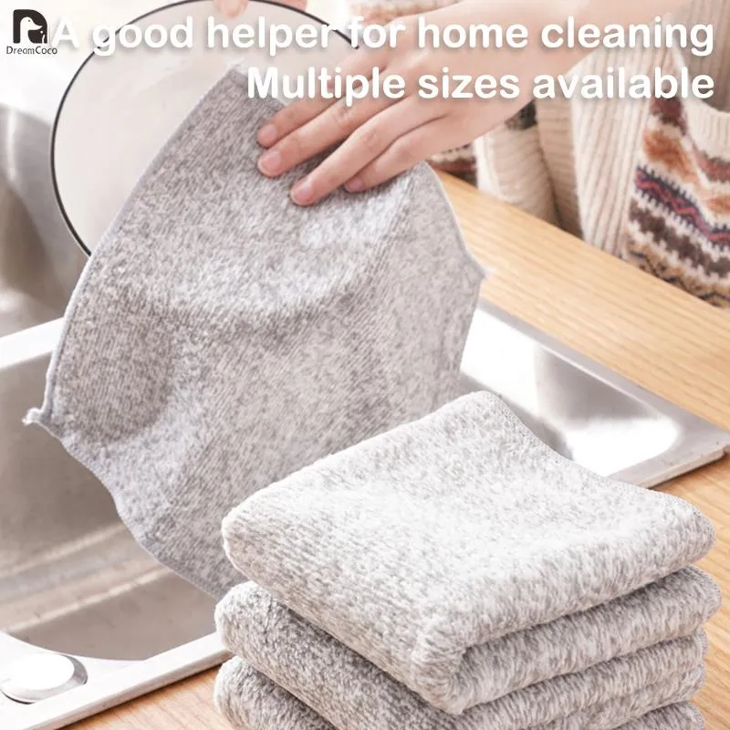 Microfiber Kitchen Towel Set Bamboo Fier Towels For Kitchen Napkin Soft Dish Cloth Absorbent Cleaning Cloth Rags From 2 96 DHgate