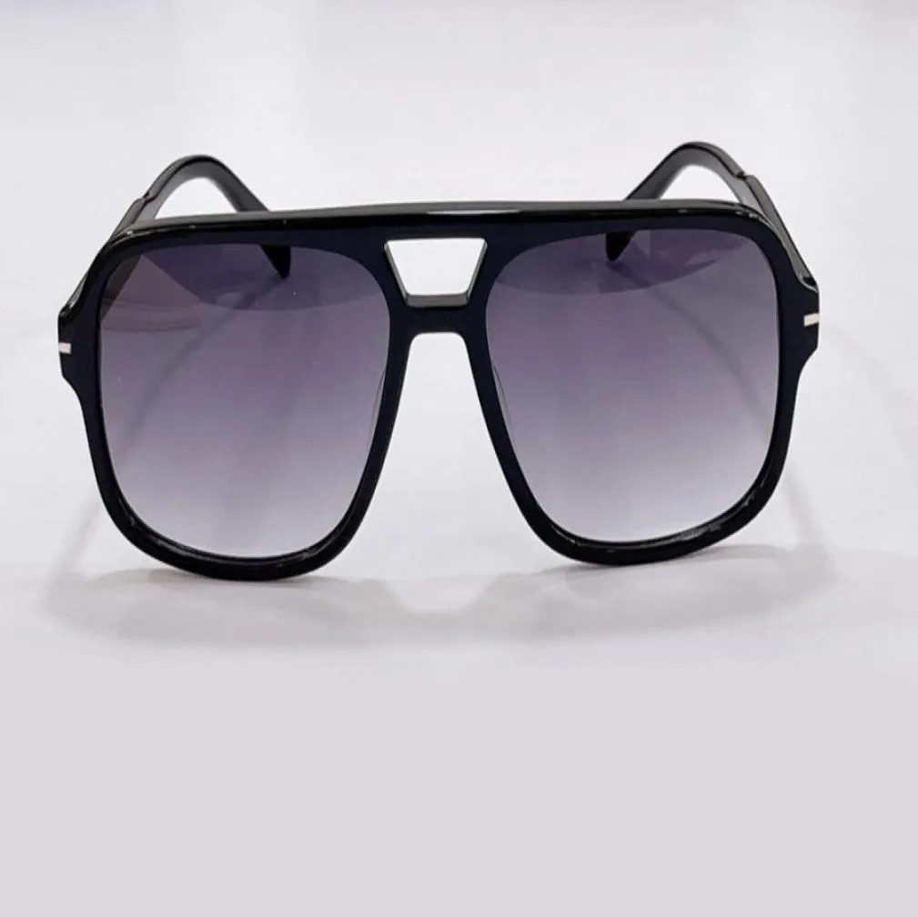 Parlak Blackgrey Gölgeli Güneş Gözlüğü 0884 Falconer Tasarımcılar Erkekler İçin Güneş Gözlükleri Kadın Moda Gözlük Aksesuarları Kutu1237387