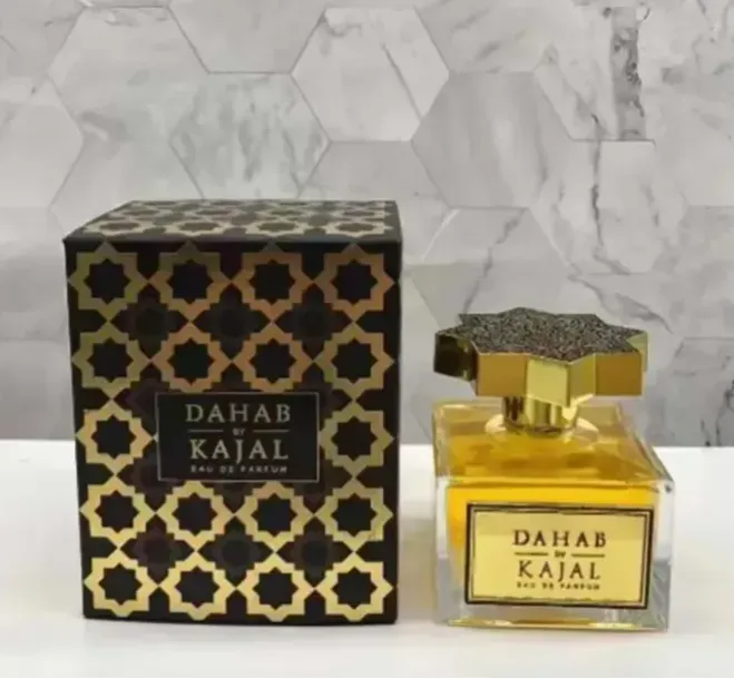 Fragrance de marque Lamar par Kajal Almaz Lamar Dahab Designer Star Eau de Parfum EDP 3,4 oz 100ml Perfume de longue date Perfume durable en stock