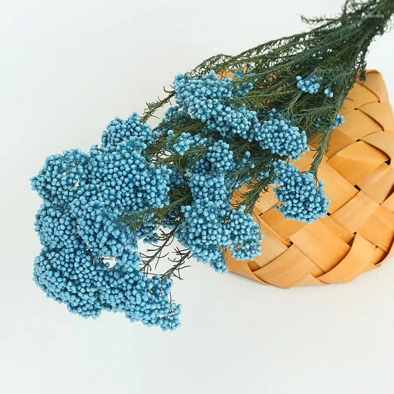 Decorative Flowers 50g Natural Millet Fruit Dried Flower Artificial Christmas Tree Year's Living Room Decoration Wedding Bedroom